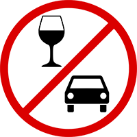 Niemals unter Alkohol- oder Drogeneinfluss fahren.